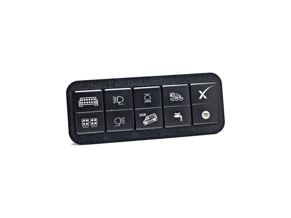 Mercedes-Benz Sprinter 907/VS30 Right side 10-Switch Dash Panel.