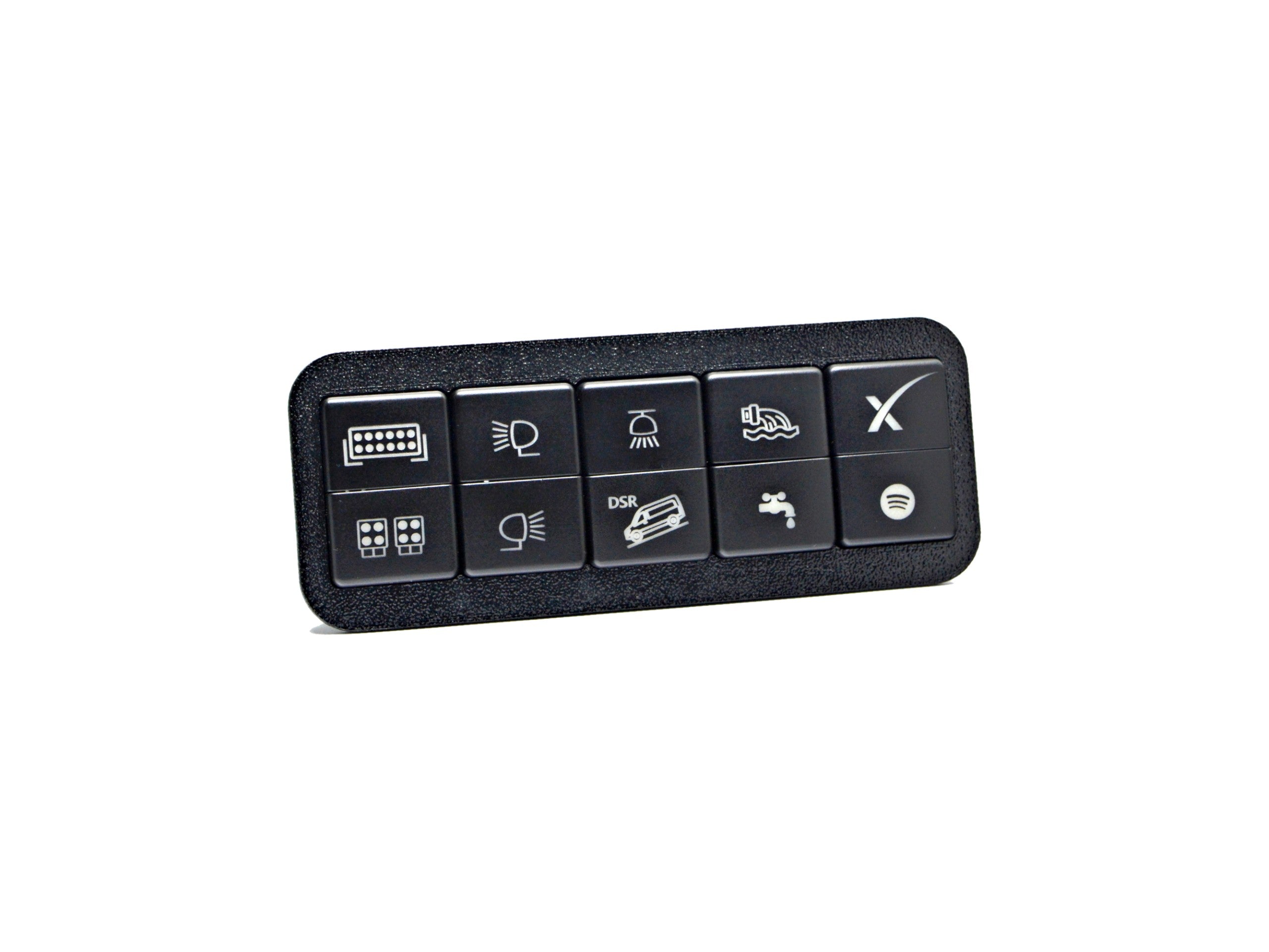 Mercedes-Benz Sprinter 907/VS30 Right side 10-Switch Dash Panel.