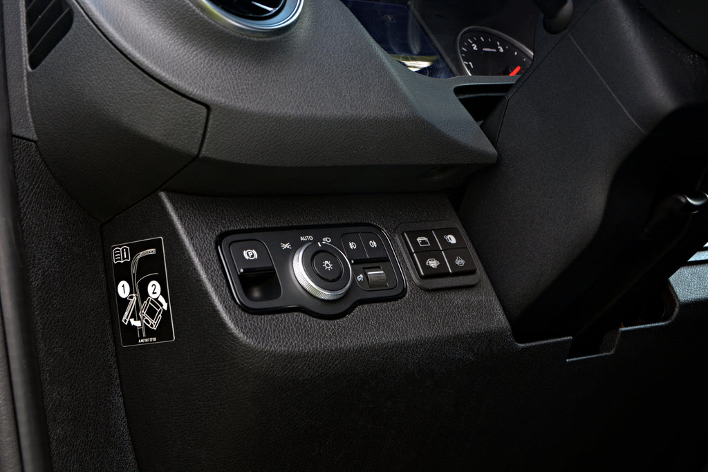 Mercedes-Benz Sprinter 907/VS30 Left side 4-Switch Dash Panel