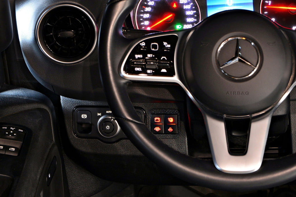 Mercedes-Benz Sprinter 907/VS30 Left side 4-Switch Dash Panel